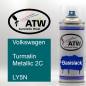 Preview: Volkswagen, Turmalin Metallic 2C, LY5N: 400ml Sprühdose, von ATW Autoteile West.